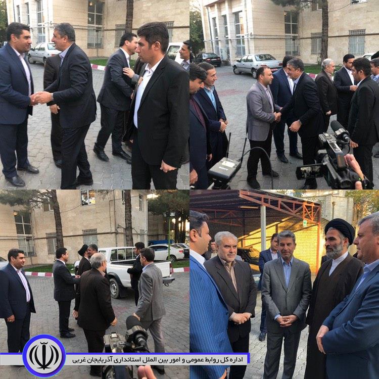 سفر وزیر راه و شهرسازی و استاندار آذربایجان غربی به سلماس