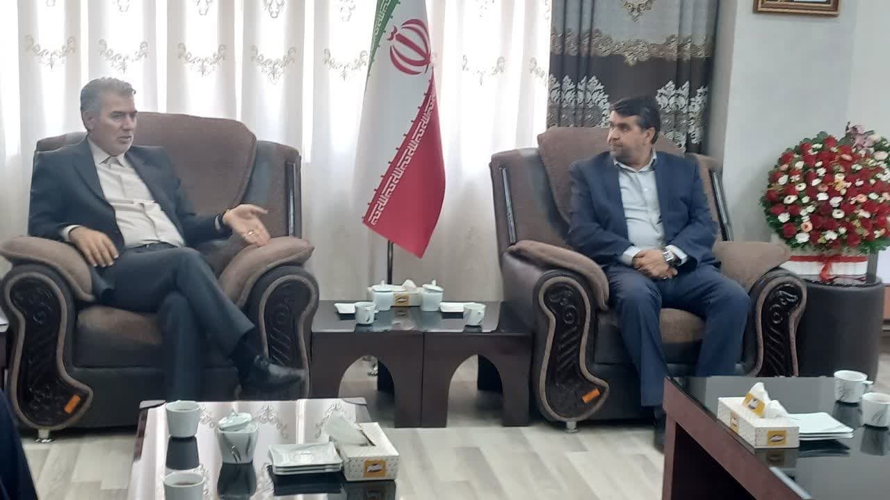 دیدار جمعی از مسئولین حوزه حملونقل با فرماندار جدید شهرستان سلماس