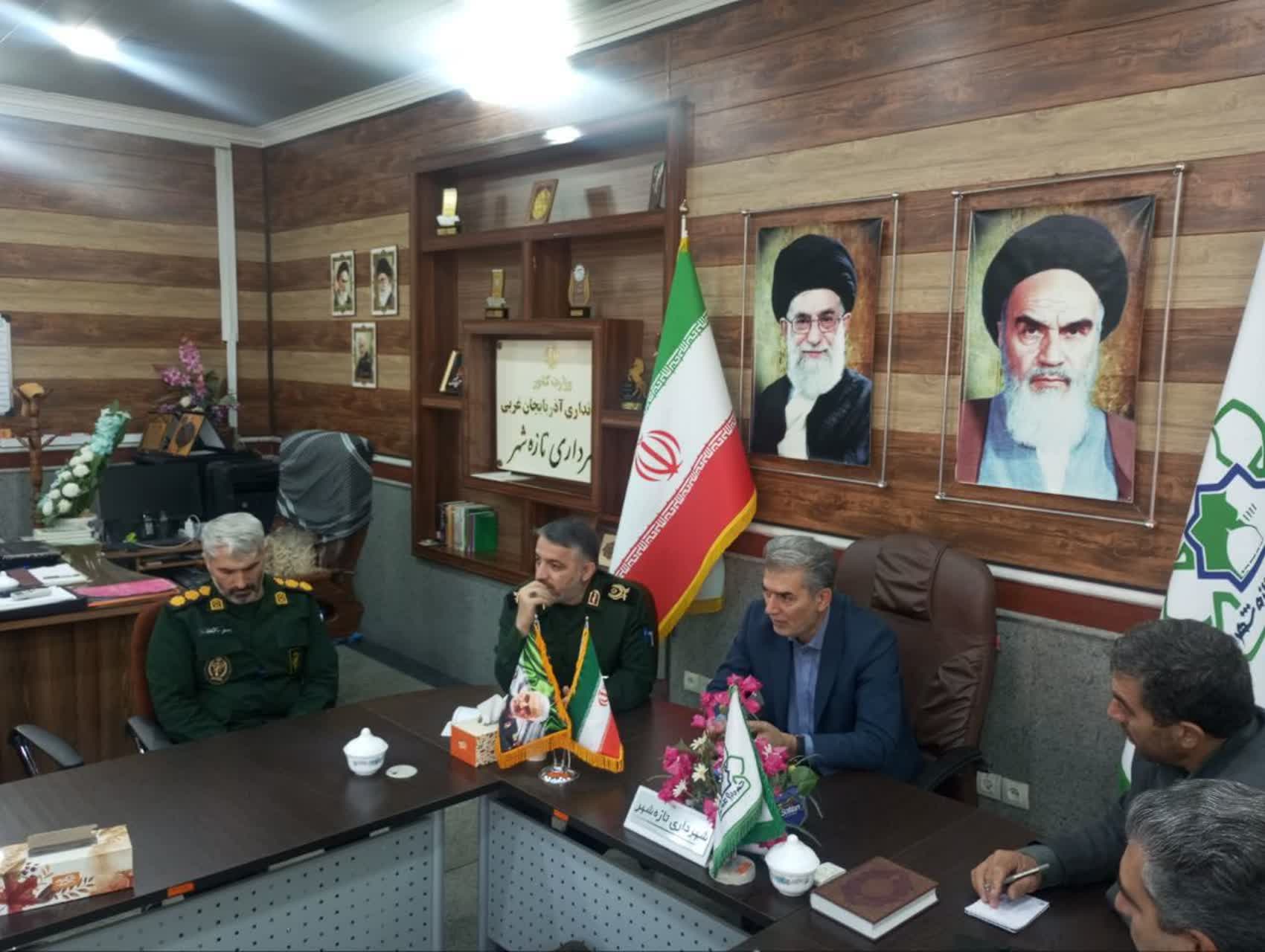 🔰 برگزاری جلسه قرارگاه سازندگی سلماس با محوریت آسفالت جاده قبرستان پتهویر