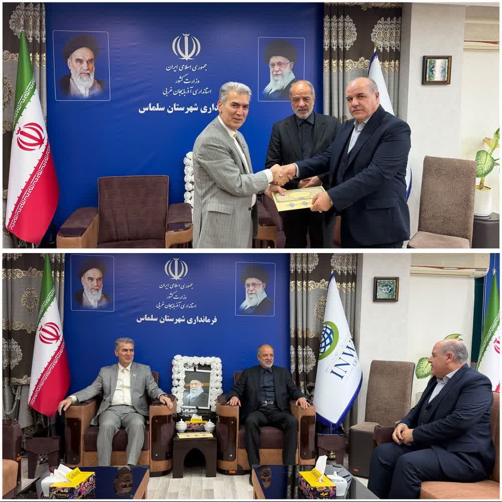 معارفه رئیس جدید اداره تامین اجتماعی شهرستان سلماس