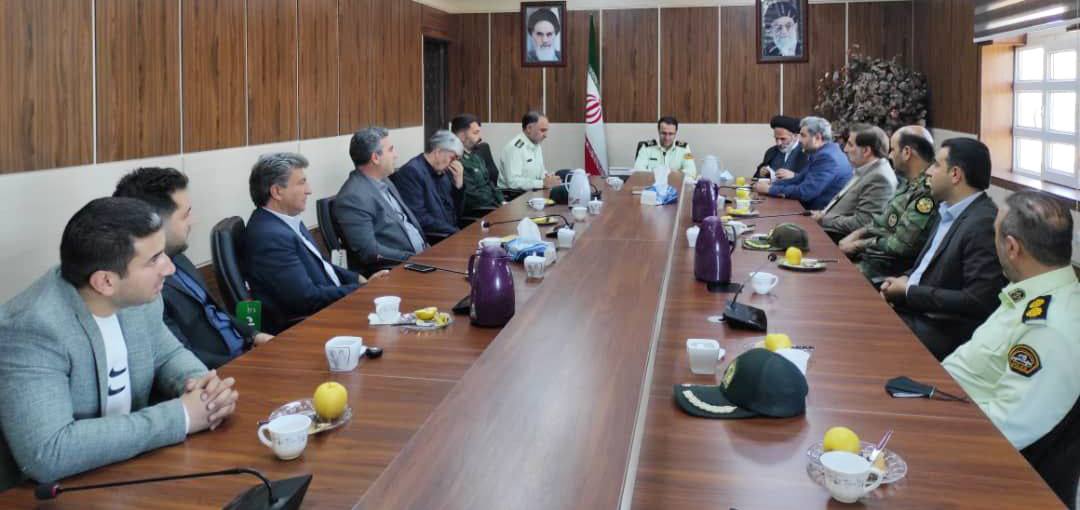 دیدار سرپرست فرمانداری سلماس با سردار جهانبخش