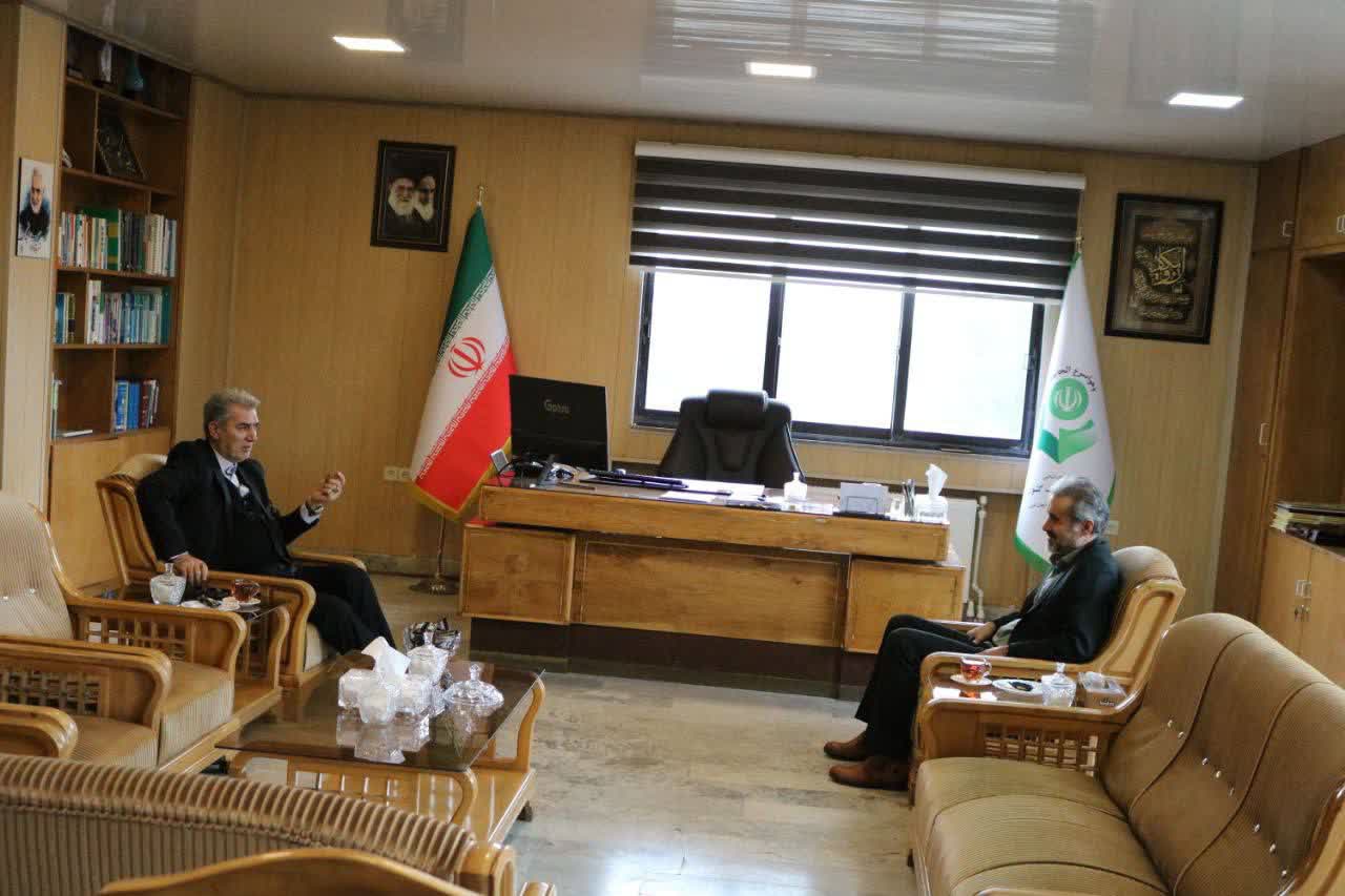 دیدار فرماندار شهرستان سلماس با مدیرکل دیوان محاسبات