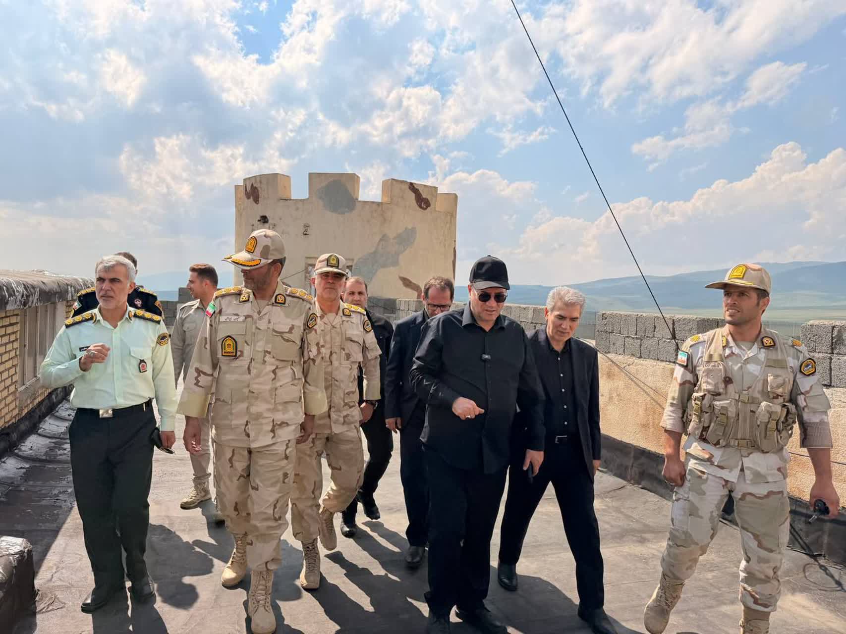 بازدید استاندار آذربایجانغربی از پایانه مرزی کوزهرش سلماس