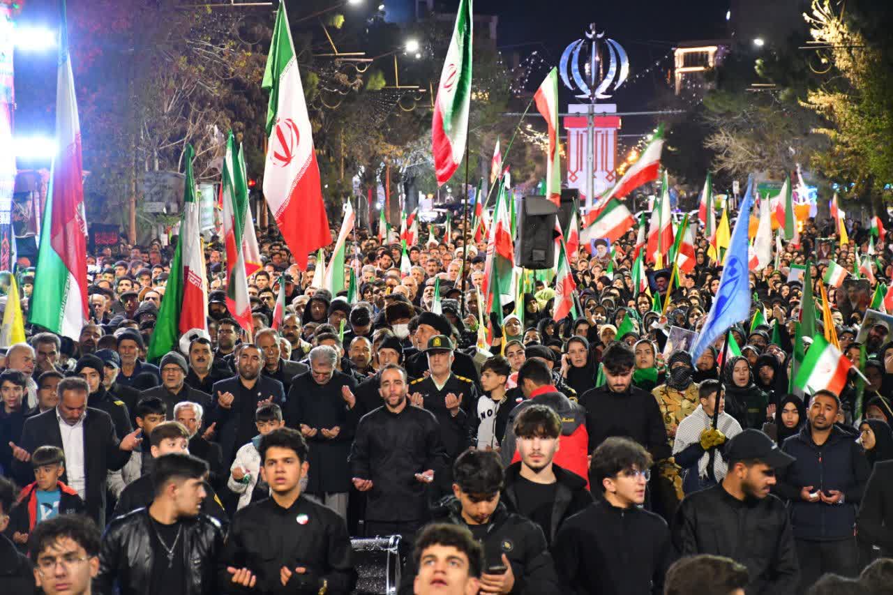 اجتماع مردم غیور سلماس تبلور انسجام اجتماعی و غیرت ملی