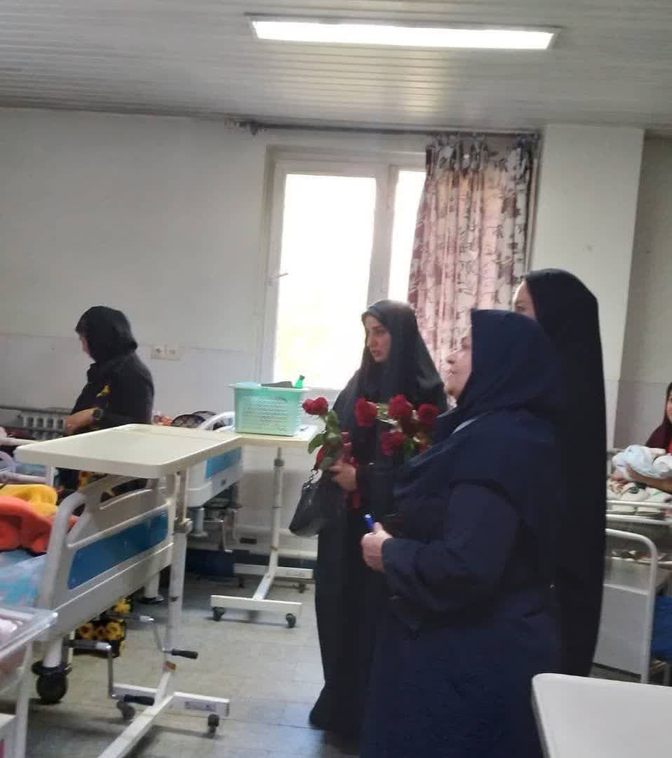 🌹عیادت از مادران و نوزادان به مناسبت هفته ملی جمعیت