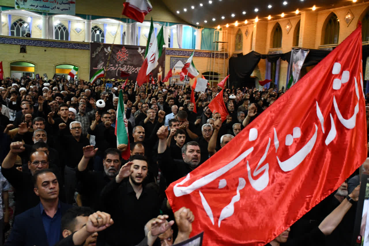 حضور فرماندار سلماس در آیین گرامیداشت «آقای شهید ایران» در مصلی امام خمینی (ره)