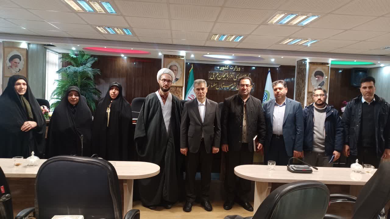 هم‌اندیشی فرماندار سلماس با مدیران کانون‌های فرهنگی و هنری مساجد