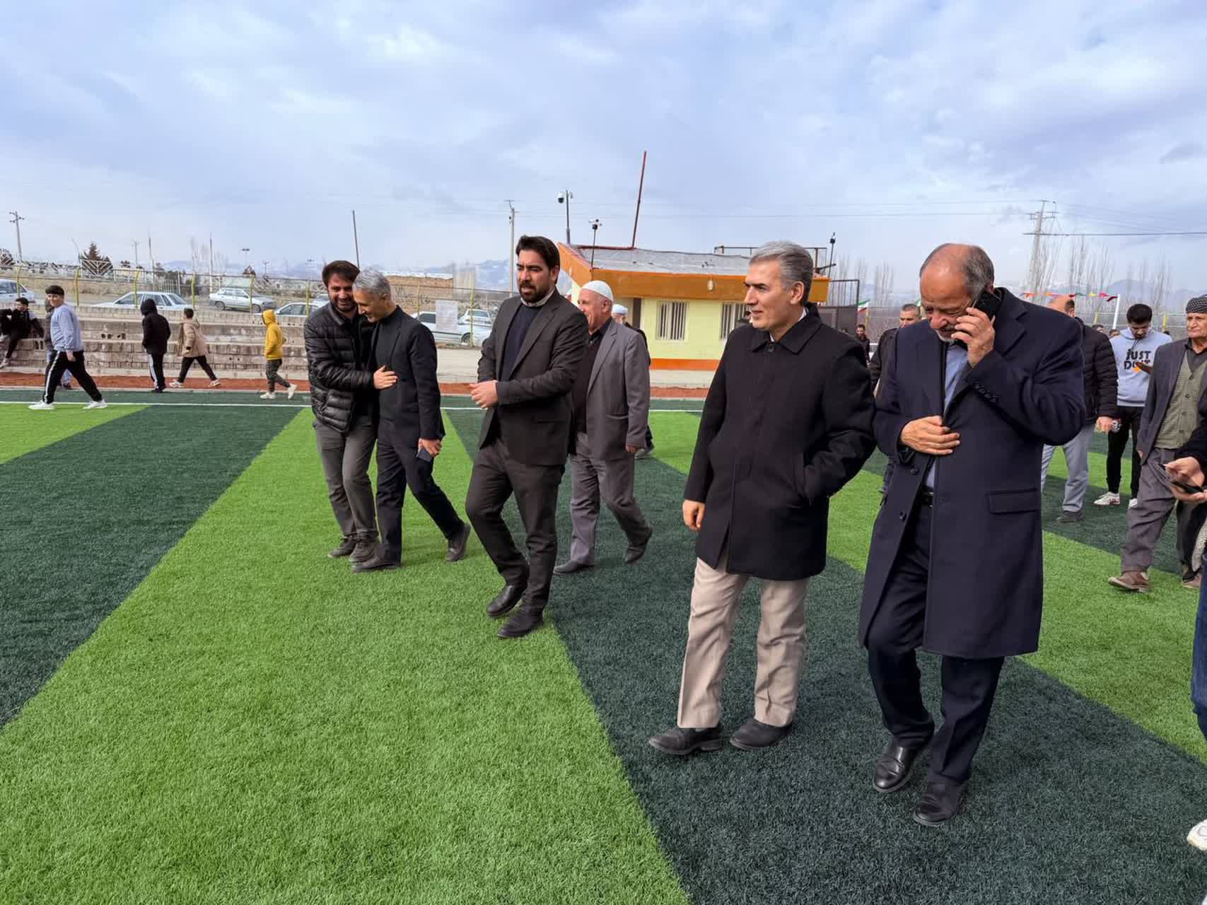 🔹افتتاح زمین چمن مصنوعی روستای ملحم