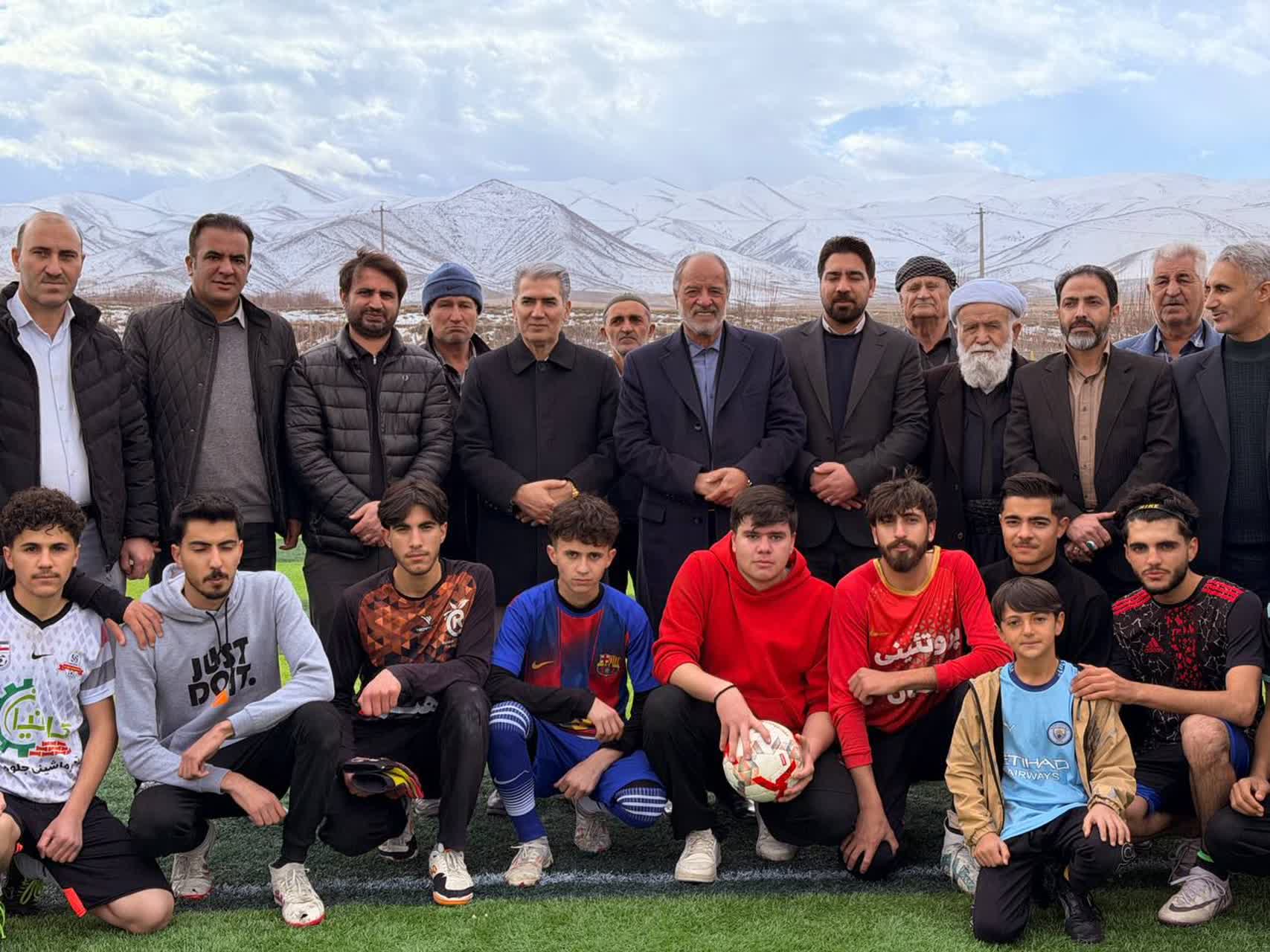 🔹افتتاح زمین چمن مصنوعی روستای ملحم