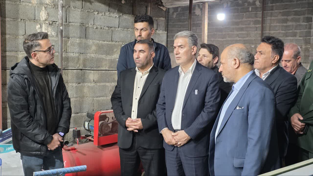 🔰بازدید فرماندار سلماس در قالب برنامه «دوشنبههای تولید