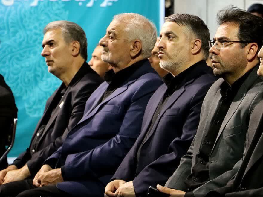 🏴 حضور فرماندار سلماس در تجمع شبانه عزاداران حسینی