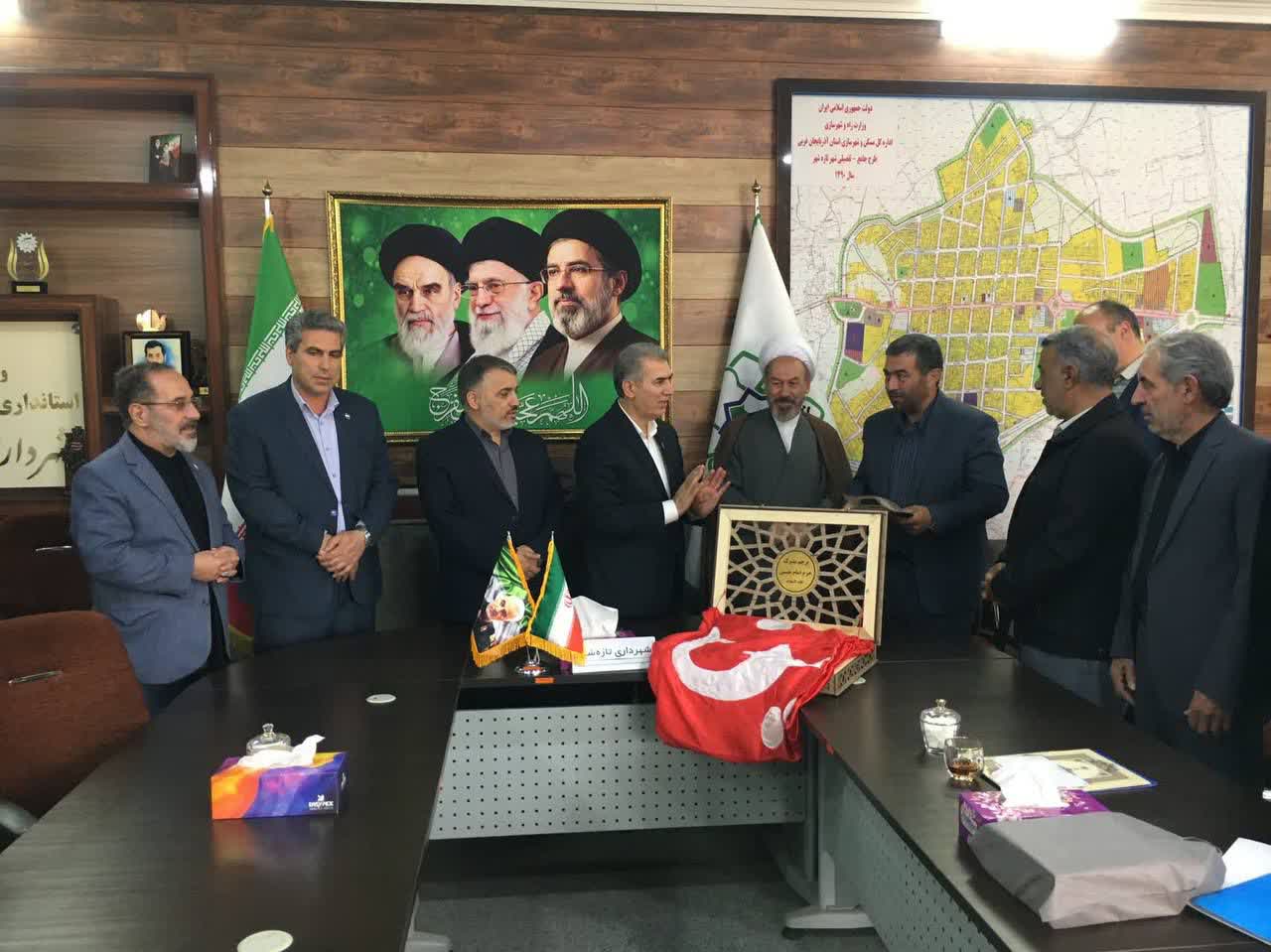 افتتاح دفتر ستاد عتبات عالیات تازه شهر همزمان بافرا رسیدن ماه محرم