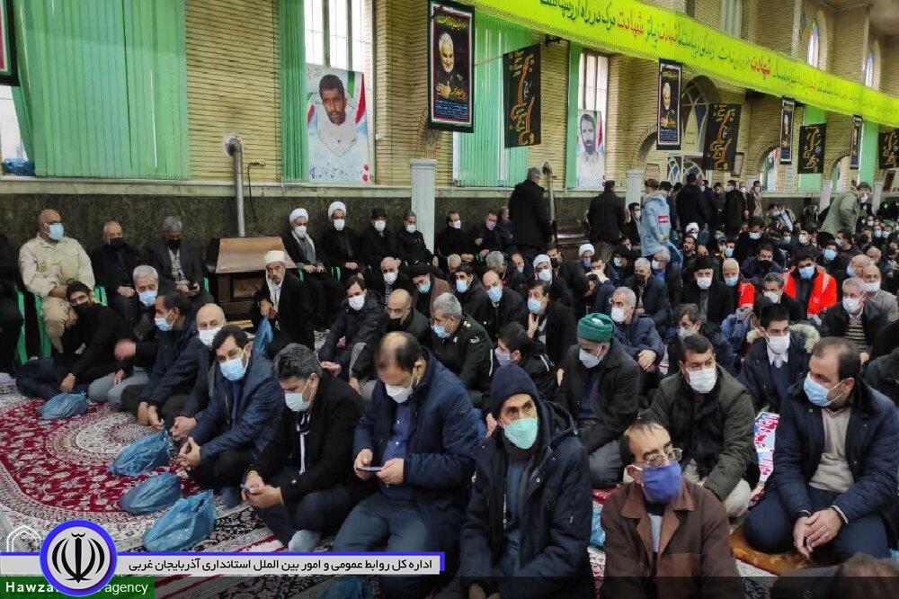 برگزاری مراسم دومین سالگرد شهادت سردار دلها، سپهبد قاسم سلیمانی در سلماس