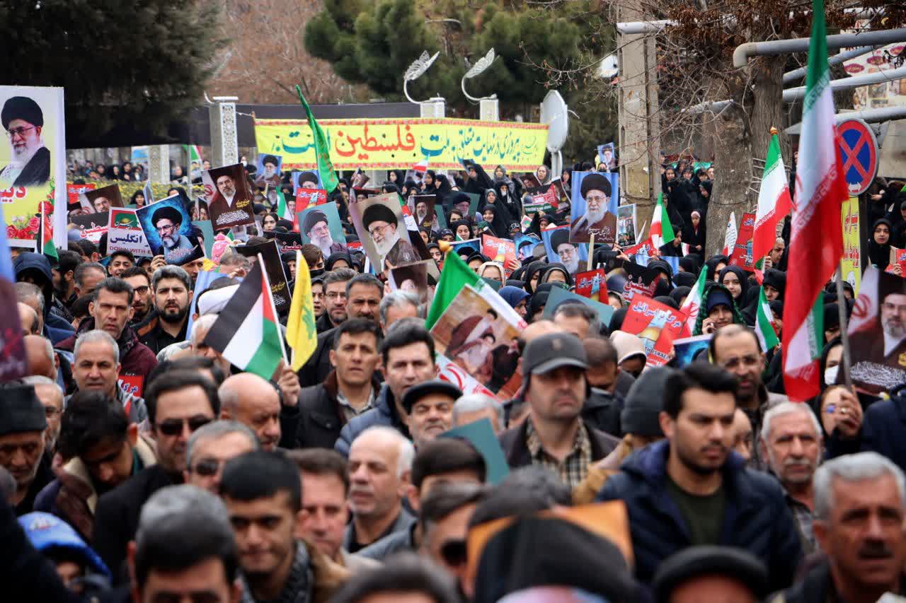 💠خروش یکپارچه و کم نظیر سلماسی ها؛محکومیت جنایات رژیم صهیونیستی،حمایت قاطع از فلسطین در آخرین جمعه ماه مبارک رمضان🌙.