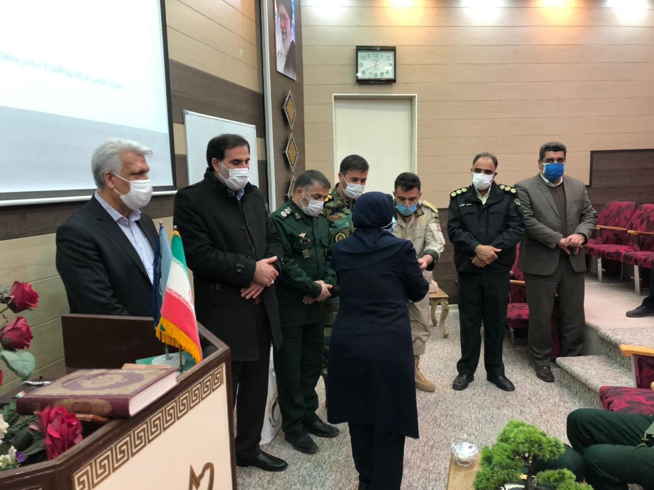 برگزاری مراسم روزپرستار دربیمارستان خاتم الانبیاء شهرستان سلماس