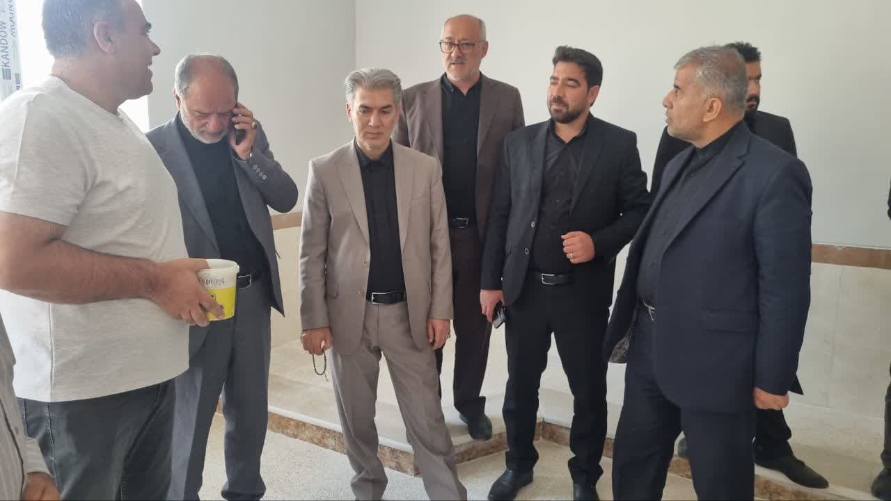 🔰 بازدید مسئولان استانی و شهرستانی از پروژههای احداث مدارس در سلماس