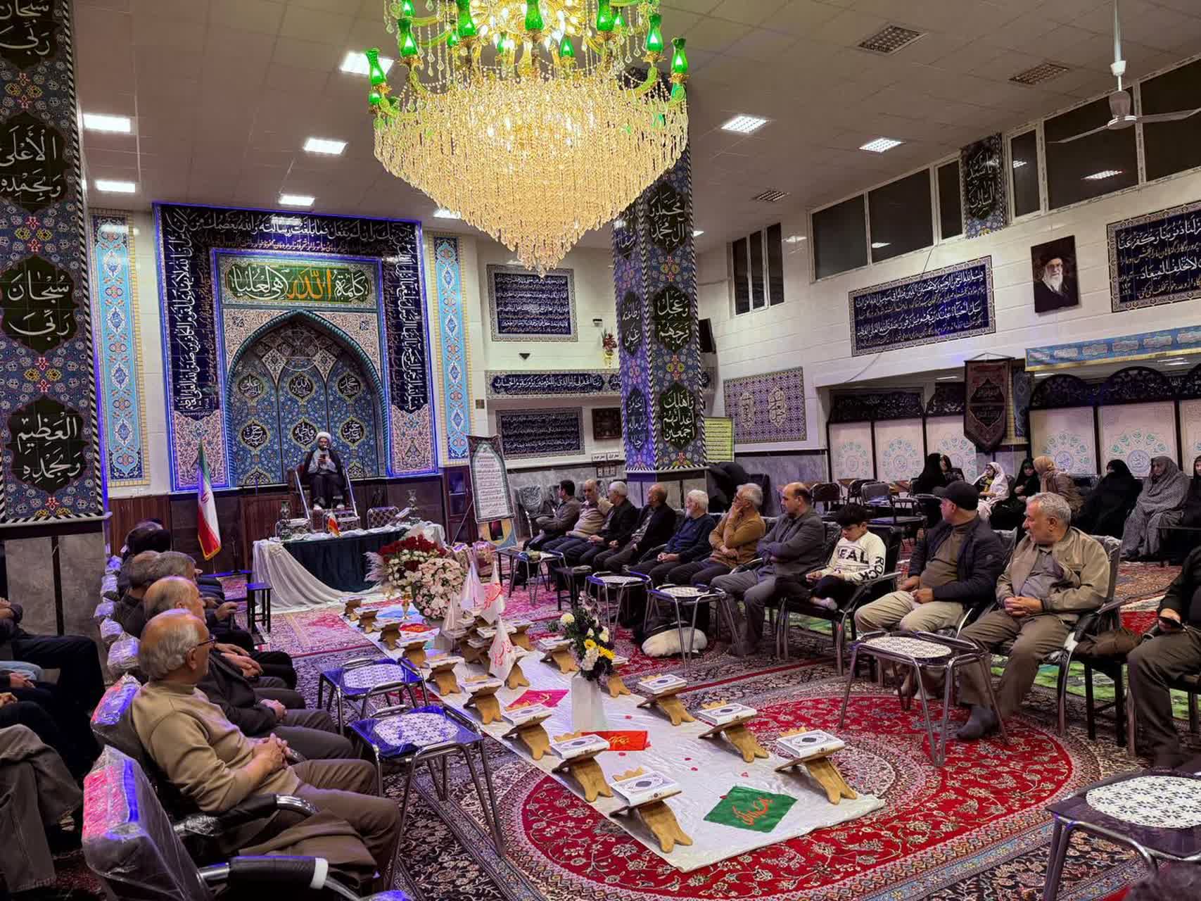 حضور فرماندار،رییس دادگستری و دادستان عمومی و انقلاب سلماس در برنامه  «هر شب یک مسجد»