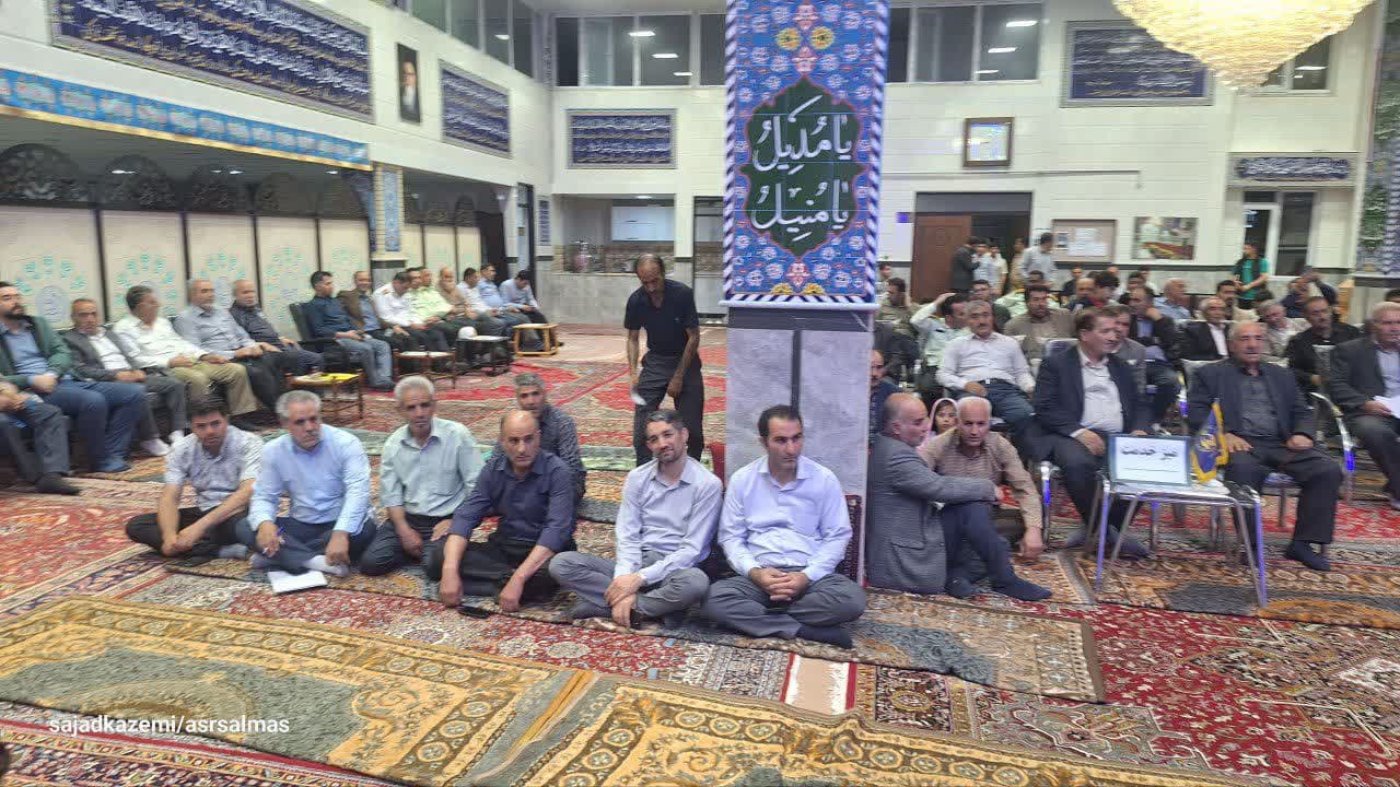 🔰 برگزاری میز خدمت و ملاقات مردمی فرماندار سلماس با حضور مدیران دستگاههای اجرایی در منطقه سالمندان مسجد حضرت علیاصغر (ع)