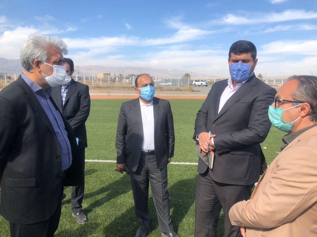 بازدید ریس امور پایش مدیریت سازمان برنامه و بودجه کشور و فرماندار شهرستان سلماس از چند پروژه شهرستان