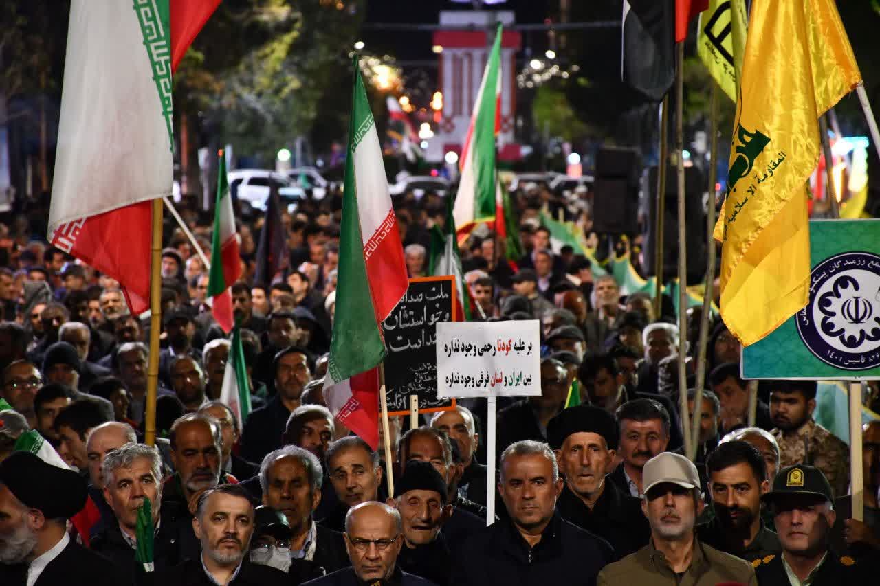 🇮🇷 «یک راه، آن‌ هم راه پیروزی ایران عزیزتر از جان»