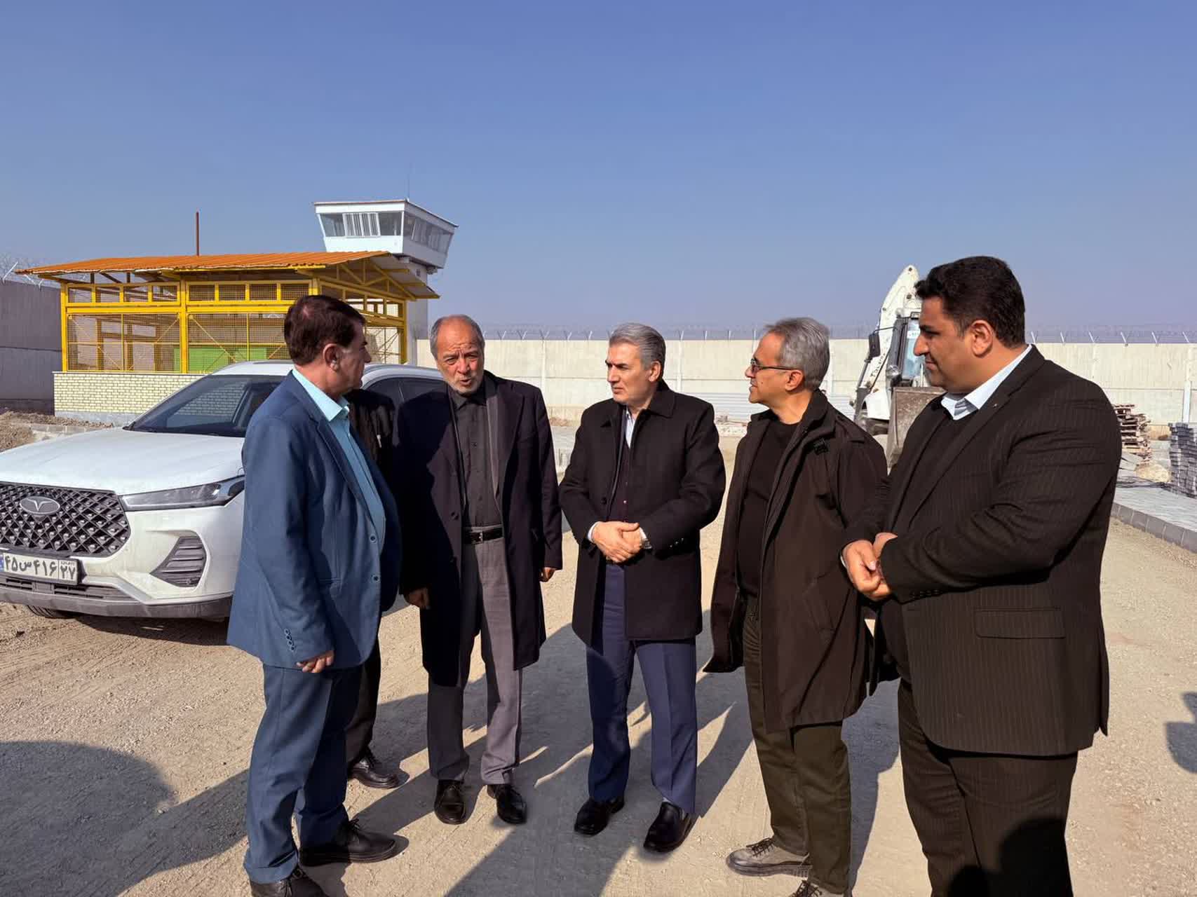 در جریان بازدید معاون وزیر راه و شهرسازی و رئیس سازمان مجری طرح‌های ملی، فرماندار شهرستان سلماس، نماینده مردم شریف سلماس در مجلس شورای اسلامی، دادستان و جمعی از رؤسای ادارات، آخرین وضعیت پروژه در حال