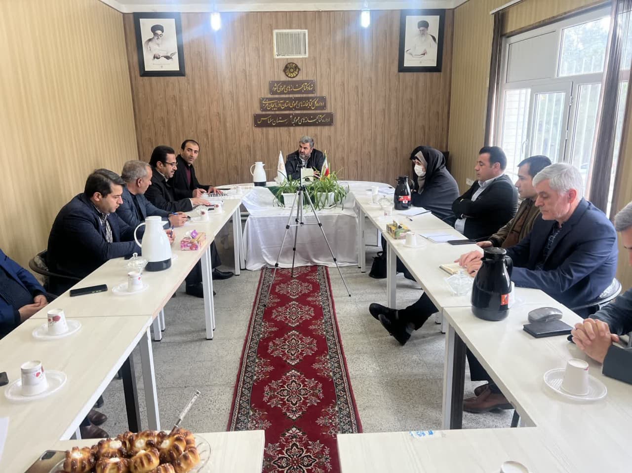 دومین جلسه انجمن کتابخانه های عمومی شهرستان سلماس