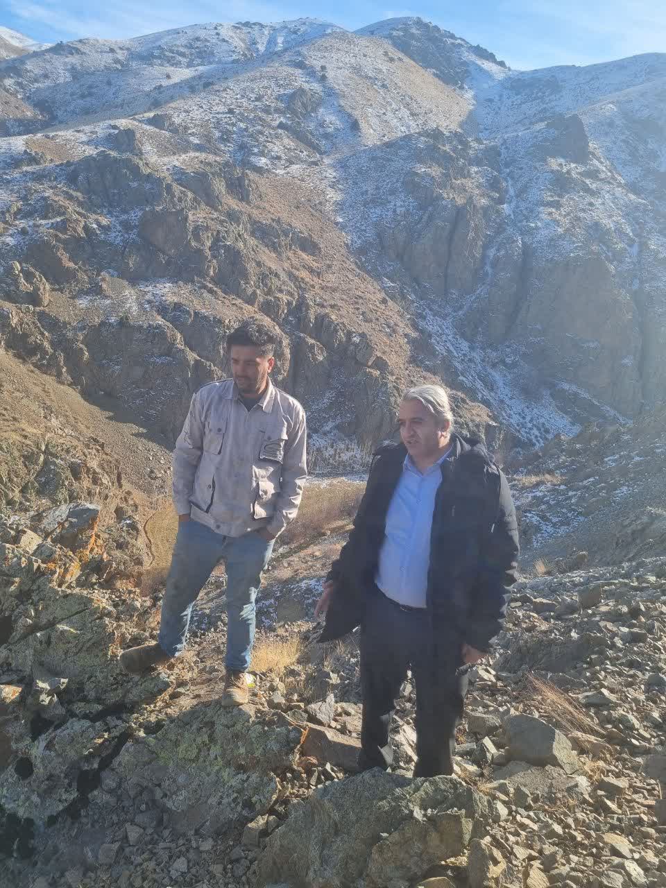 بازدید میدانی بخشدار کوهسار از محورهای مواصلاتی بخش کوهسار