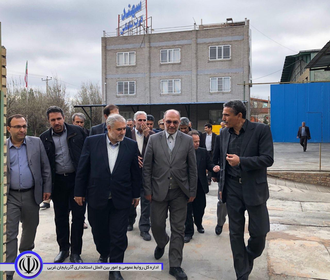 برگزاری جلسه تسهیل ورفع موانع تولید شهرستان سلماس