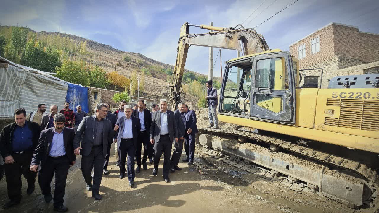 ♻️بازدید فرماندار سلماس از روستای نظرآباد با هدف بررسی طرحهای عمرانی و توسعه روستا