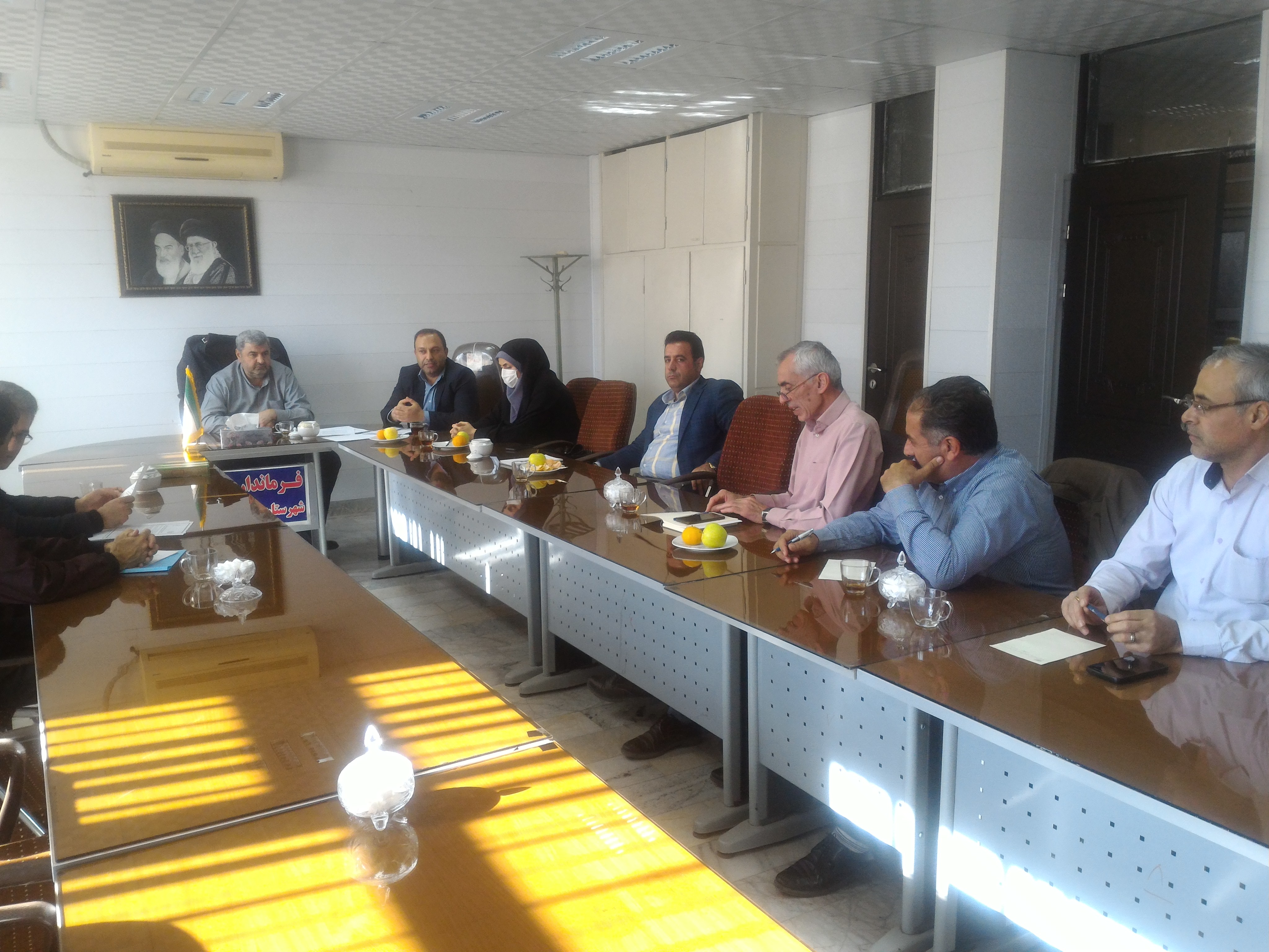 جلسه رسیدگی به صدور اسناد زمین های کشاورزی شهرستان سلماس