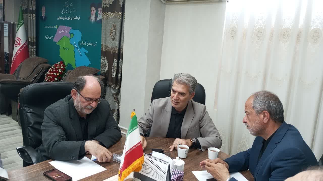 ⭕️ تأکید بر تسریع در تکمیل بیمارستان جدید سلماس در نشست مشترک با رئیس دانشگاه علوم پزشکی آذربایجانغربی