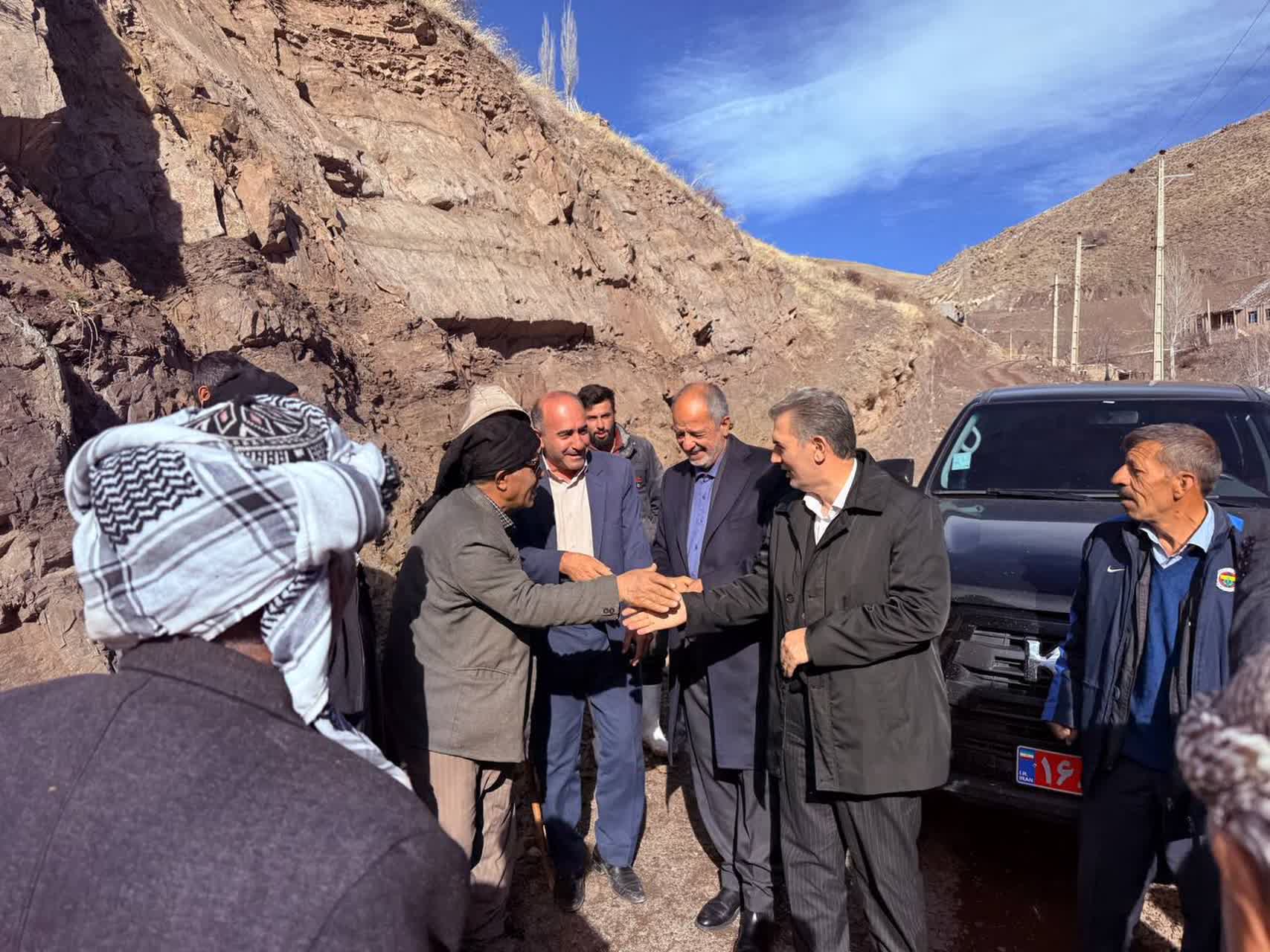🔰بازدید میدانی فرماندار شهرستان سلماس به همراه نماینده مردم شریف سلماس در مجلس شورای اسلامی و بخشدار کوهسار از روستاهای مرزی