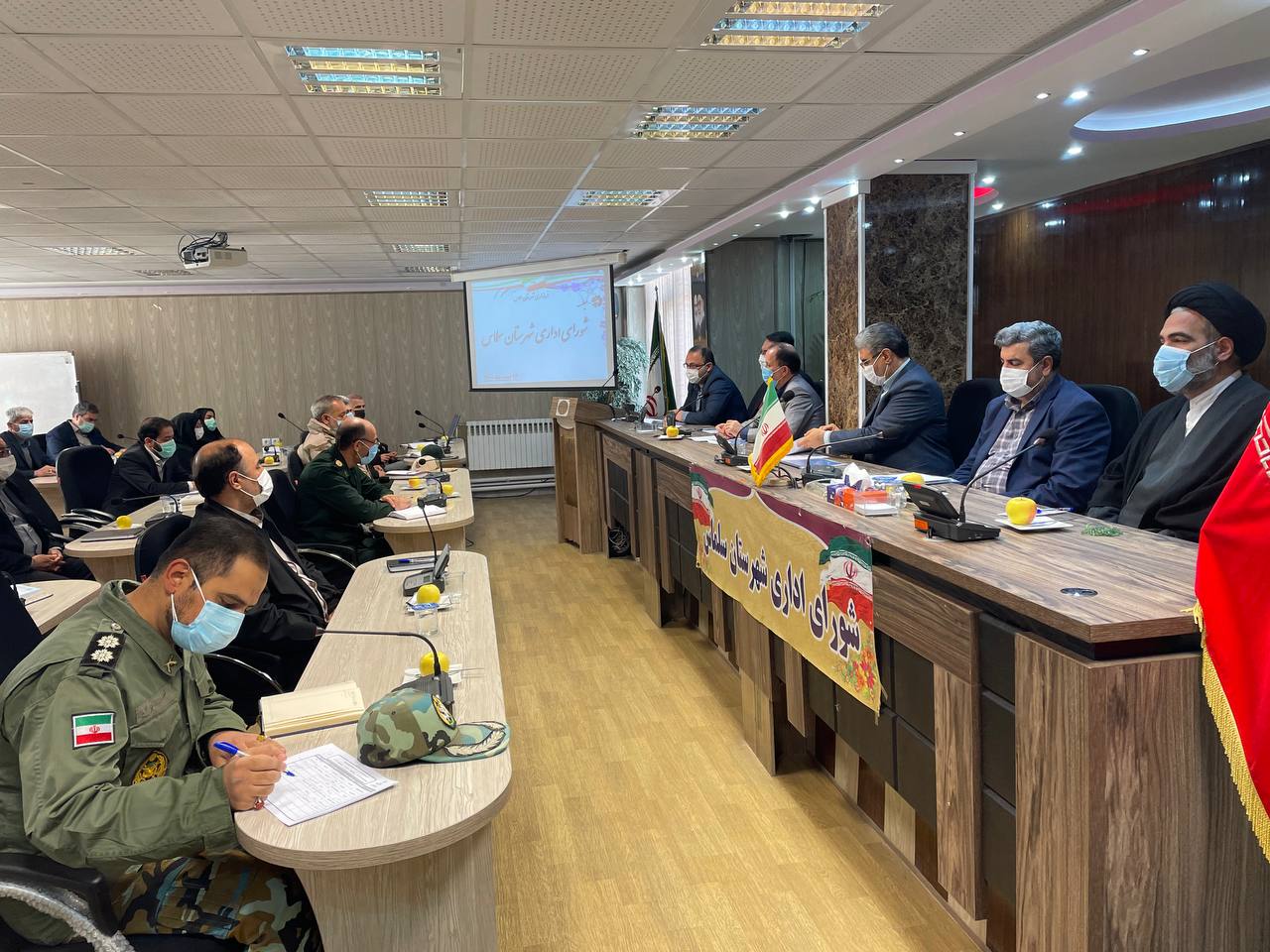 جلسه شورای اداری شهرستان سلماس با حضور مدیرکل دیوان محاسبات استان آذربایجان غربی