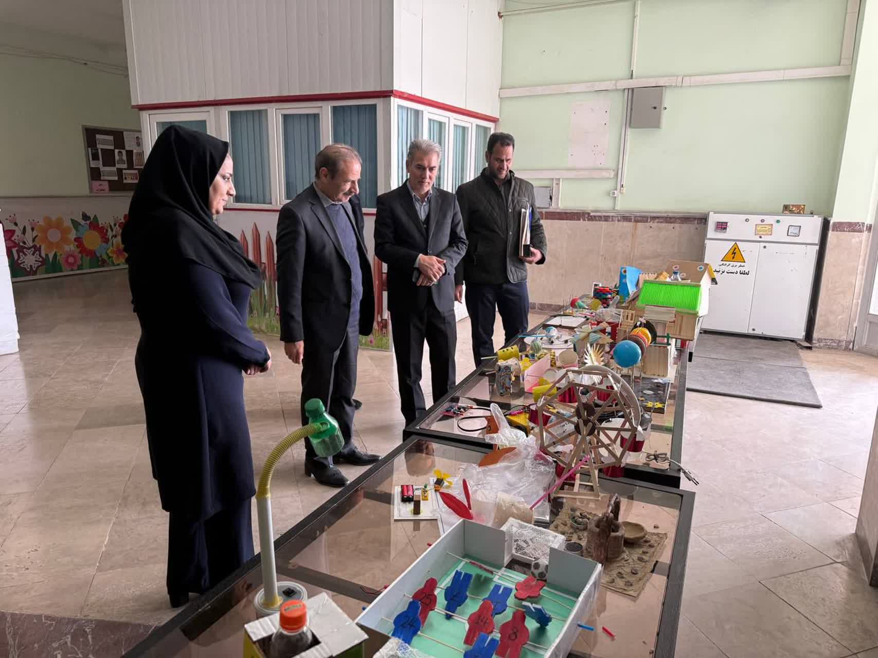 بازدید فرماندار شهرستان سلماس از مدرسه سما دانشگاه آزاد اسلامی واحد سلماس