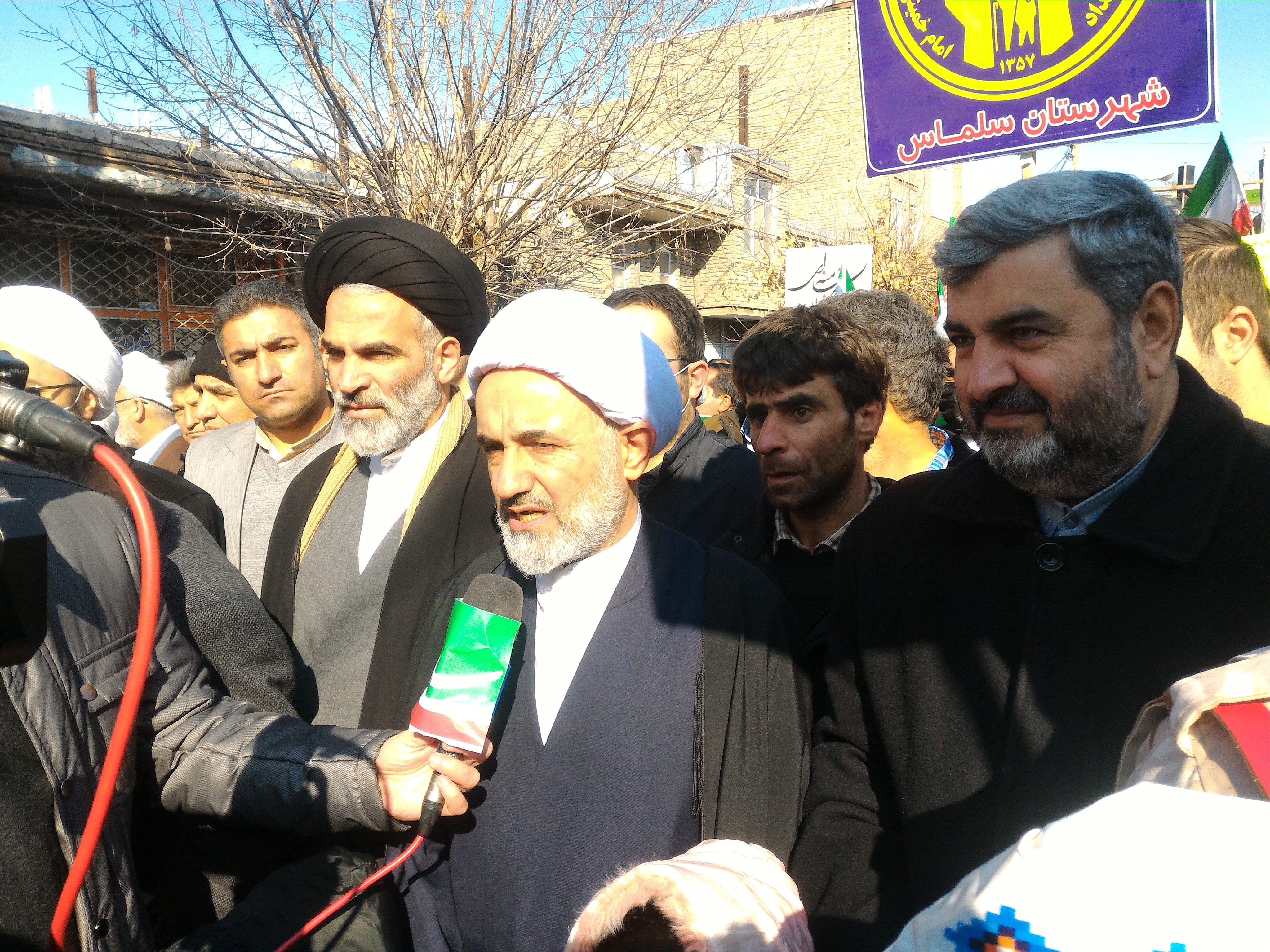 حضور پرشور و باشکوه مردم شریف شهرستان سلماس در راهپیمایی یوم الله 22 بهمن 1401