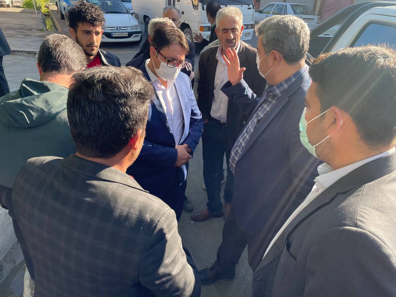 بازدید سرزده سرپرست فرمانداری سلماس از نانوایی های سطح شهر سلماس
