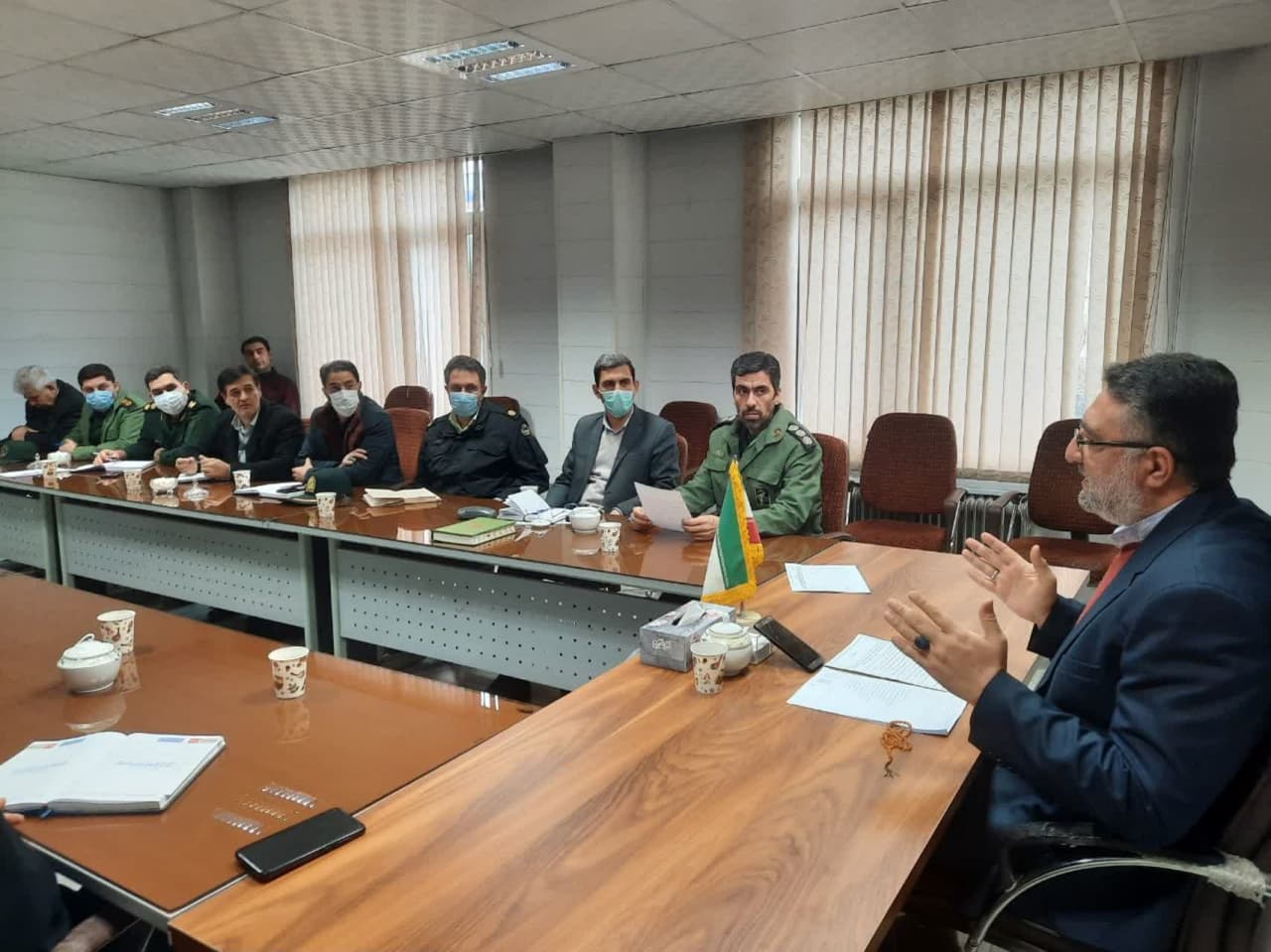 برگزاری نشست هماهنگی و تشکیل میز خدمت جهادی شهرستان سلماس