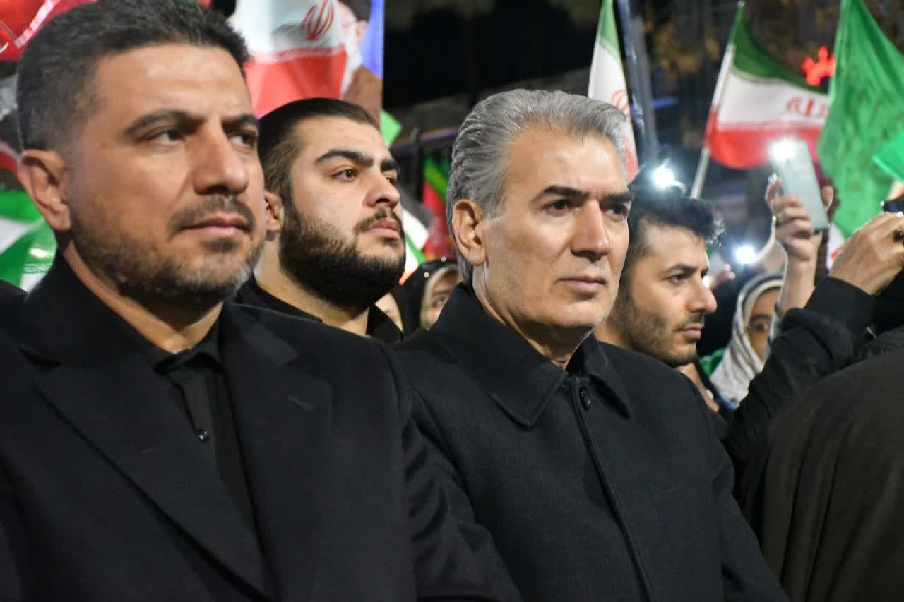 سی‌ویکمین شب مقاومت در سلماس؛ حضور کم‌نظیر مردم در شبی ماندگار