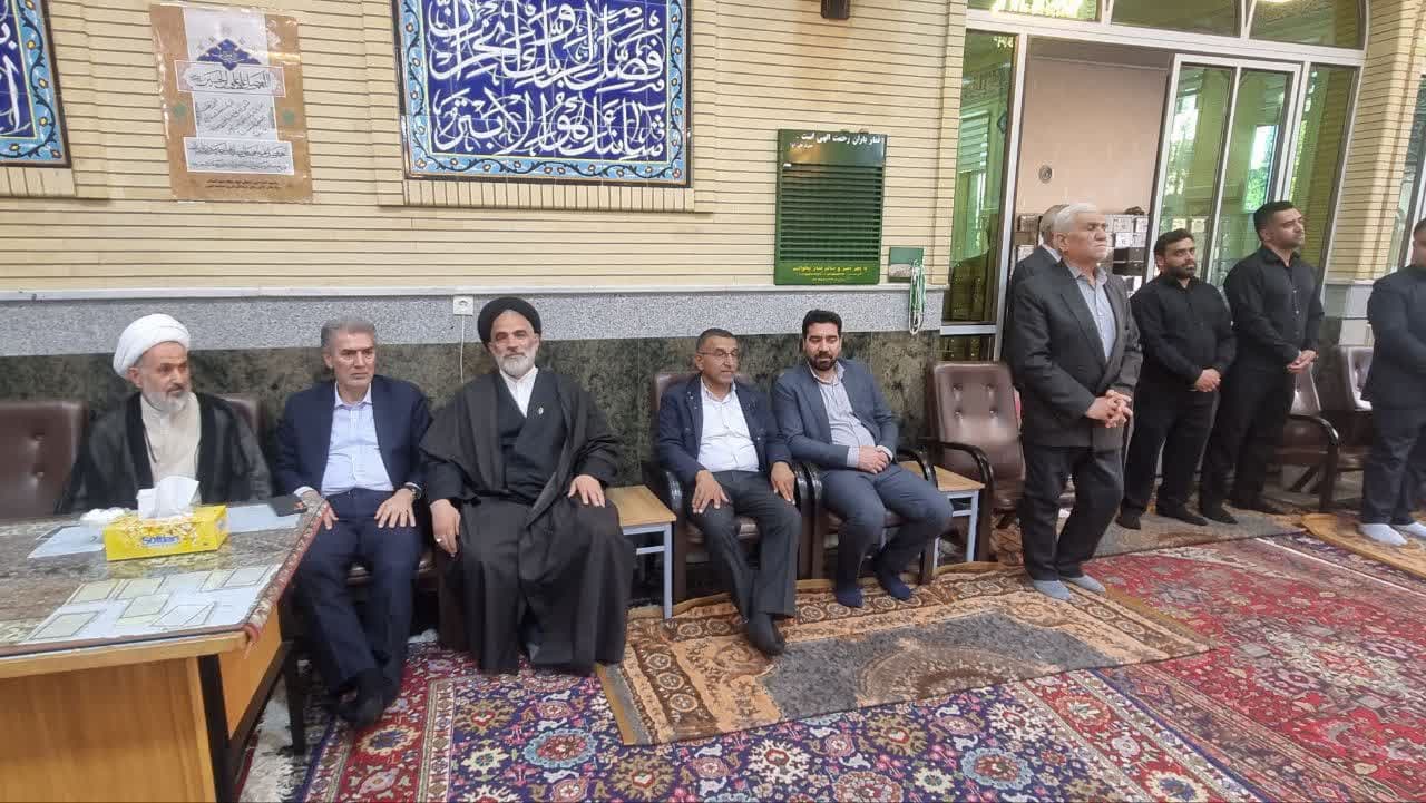 حضور دکتر علائی فرماندار سلماس در مراسم سالگرد شهید دکتر سید ابراهیم رئیسی و شهدای خدمت در روستای مغانجوق