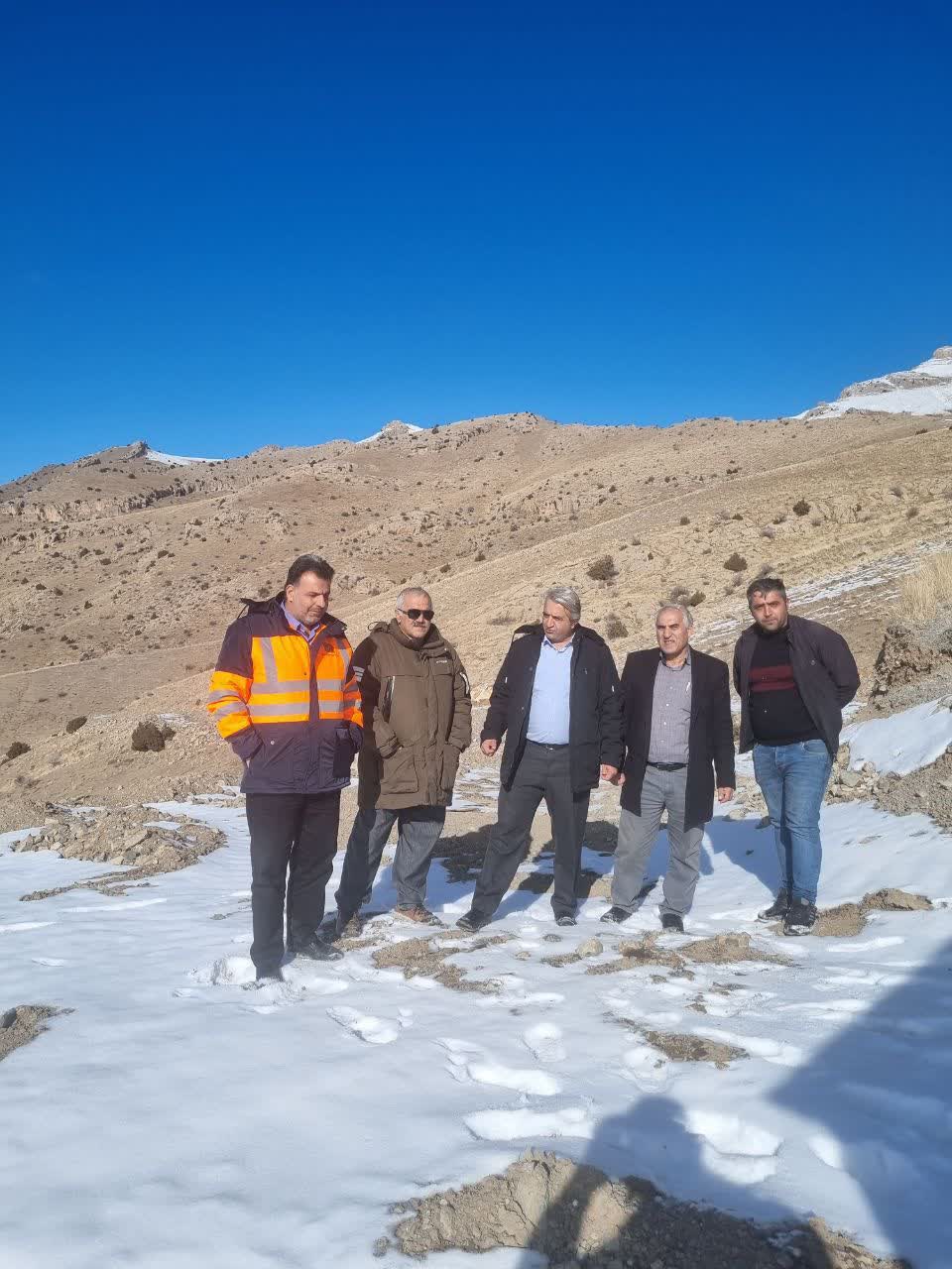 بازدید میدانی بخشدار کوهسار از محورهای مواصلاتی بخش کوهسار