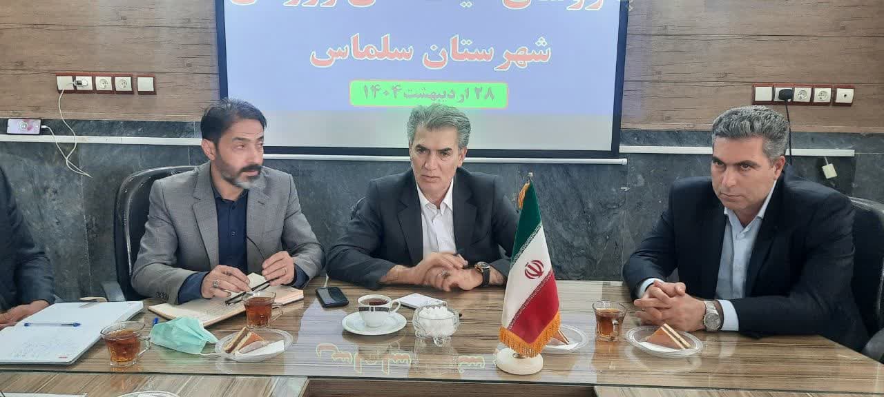جلسه و نشست صمیمی فرماندار شهرستان سلماس با روسای هیات های ورزشی این شهرستان/ اردیبهشت ماه 14٠4