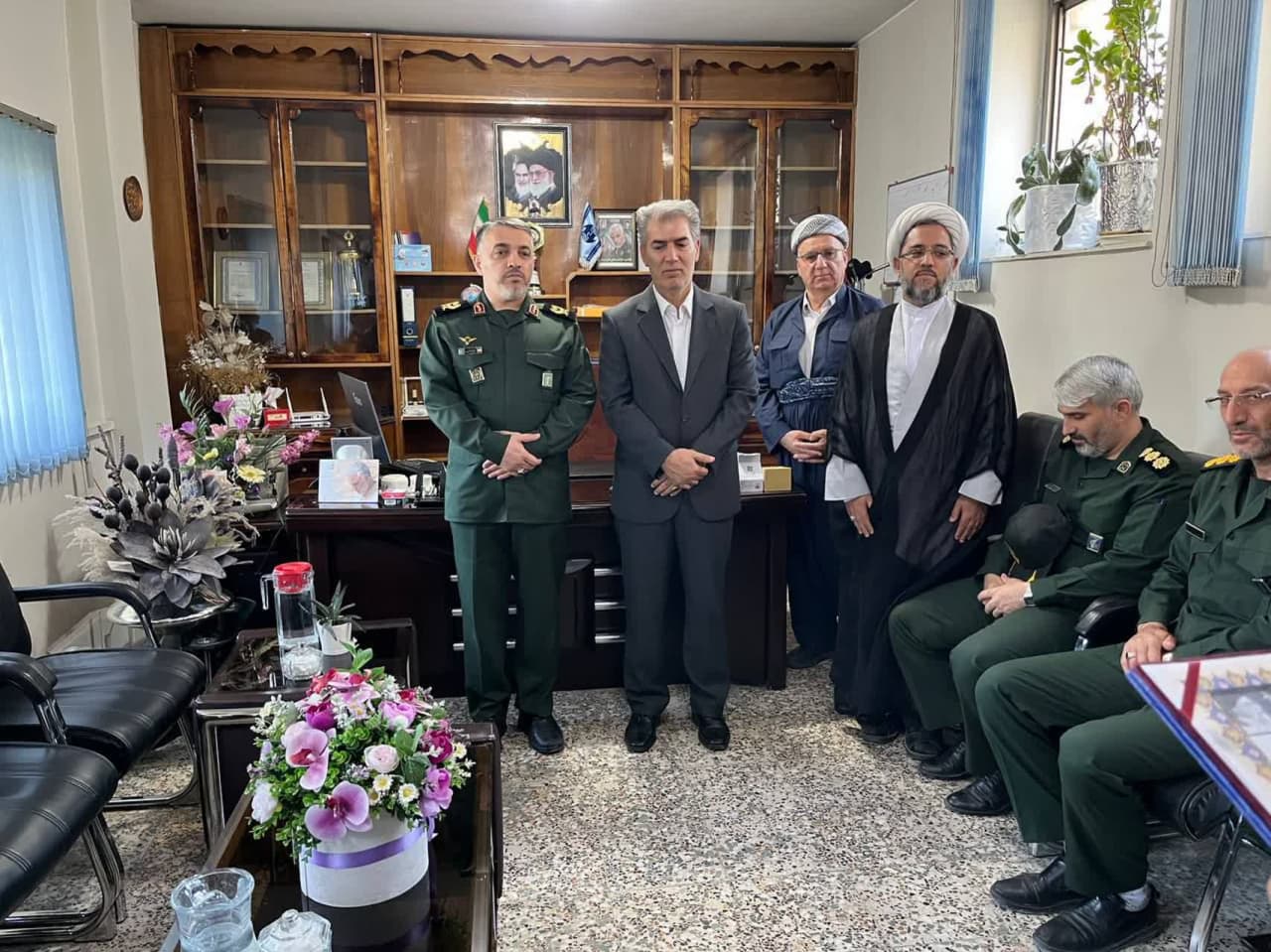 ♻️ دیدار فرماندار سلماس و فرماندهان سپاه با کارکنان مخابرات به مناسبت روز جهانی ارتباطات
