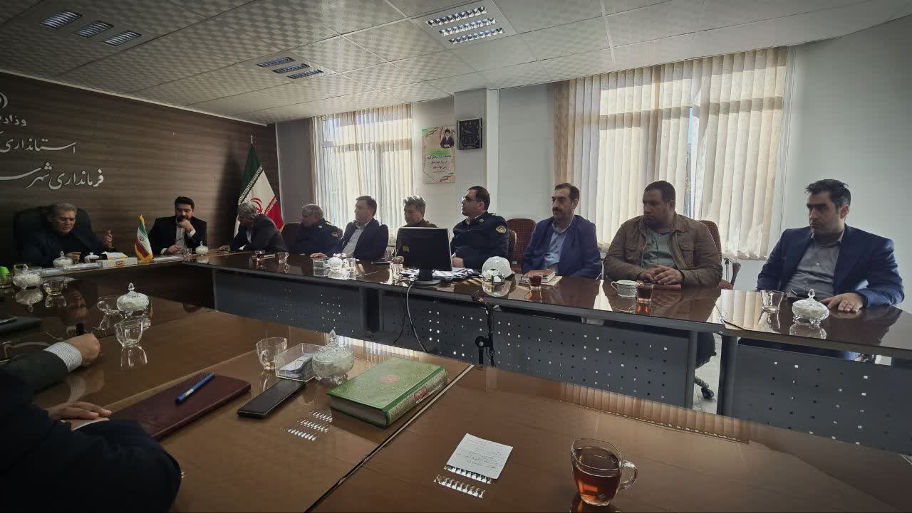 🔻بررسی طرحهای ساماندهی ترافیک در ششمین جلسه شورای ترافیک سلماس