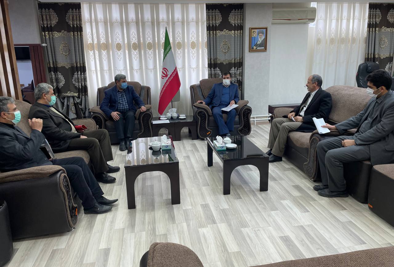 دیدار معاون ساخت و نگهداری راههای روستایی و فرعی سازمان راهداری و حمل و نقل جاده ای کشور با سرپرست فرمانداری و نماینده مردم سلماس در مجلس شورای اسلامی