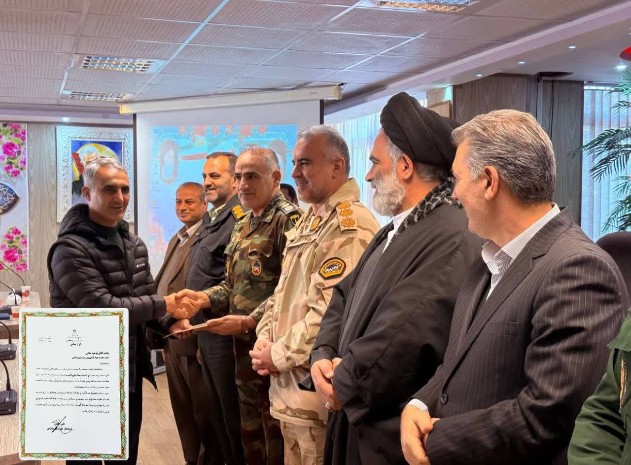 تقدیر از رؤسای نمونه ادارات شهرستان سلماس