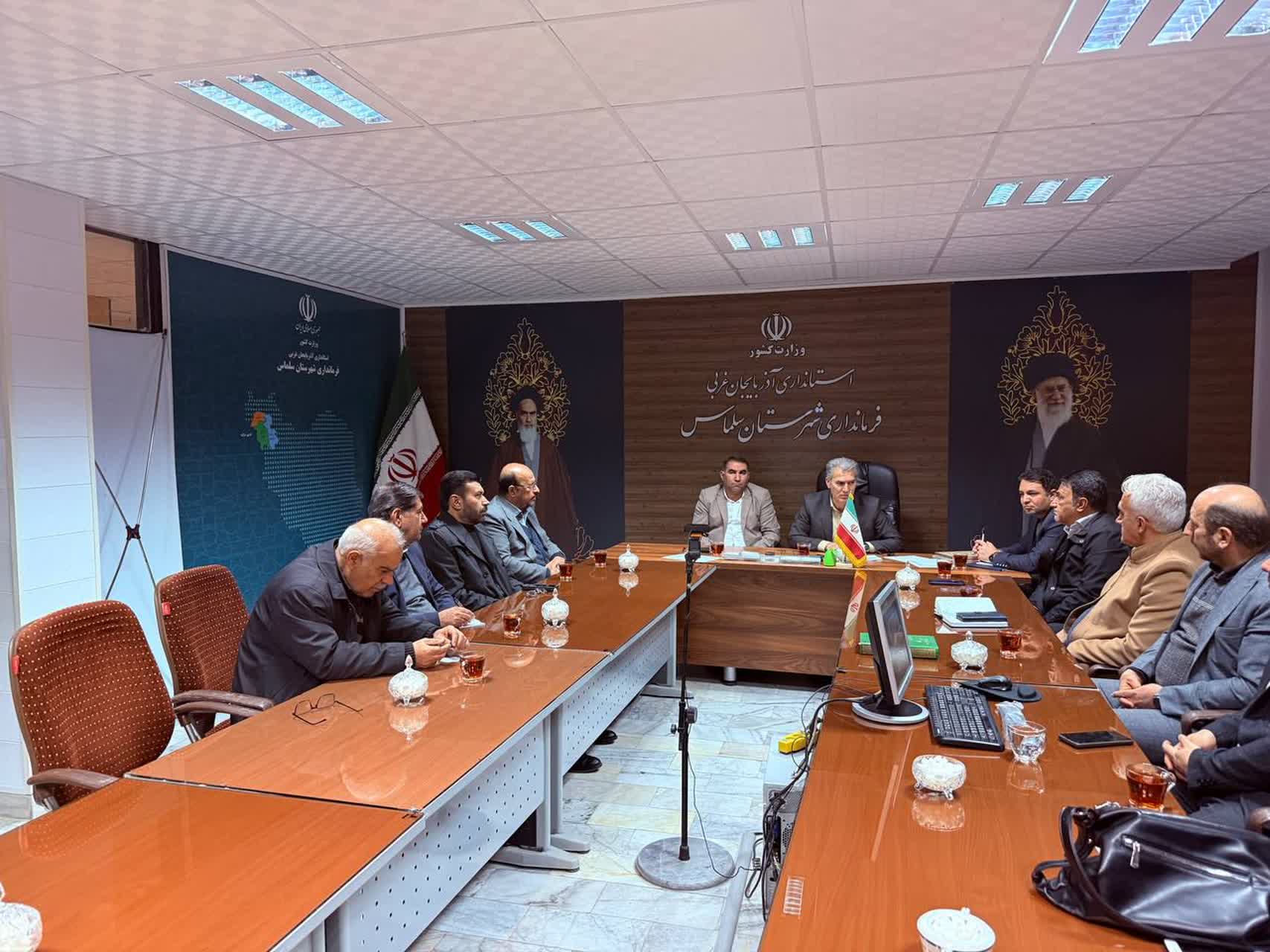 جلسه هیئت اجرایی انتخابات شوراهای اسلامی شهر و روستا به ریاست علائی، فرماندار و رئیس حوزه انتخابیه شهرستان سلماس برگزار شد.