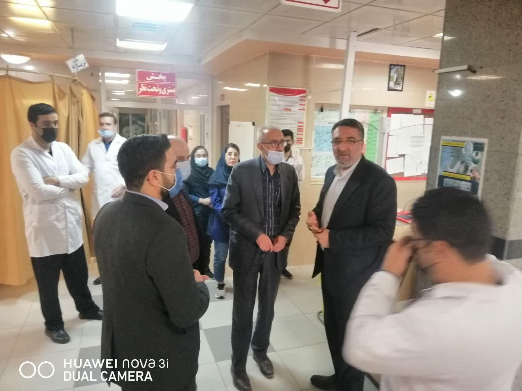 بازدید سرزده از بیمارستان خاتم الانبیا سلماس