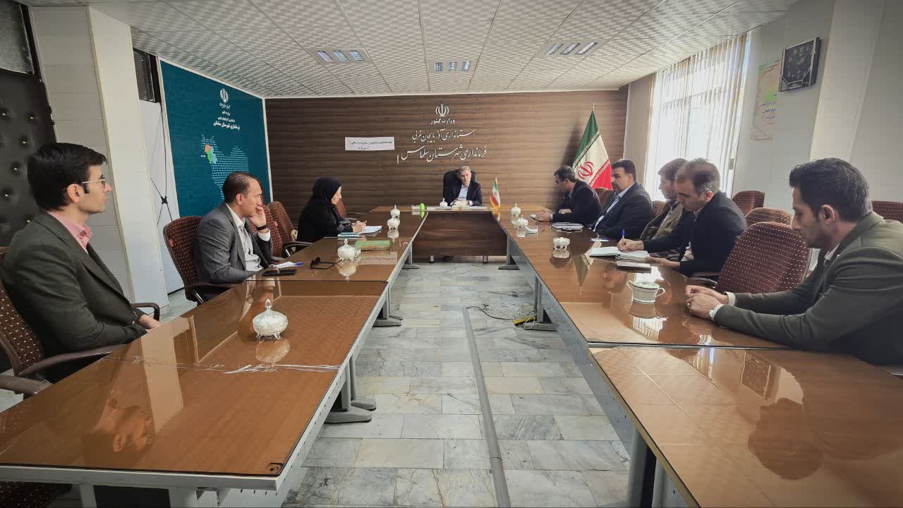 ⭕️جلسه هماهنگی پیشگیری از بیماری تب برفکی به ریاست فرماندار سلماس برگزار شد