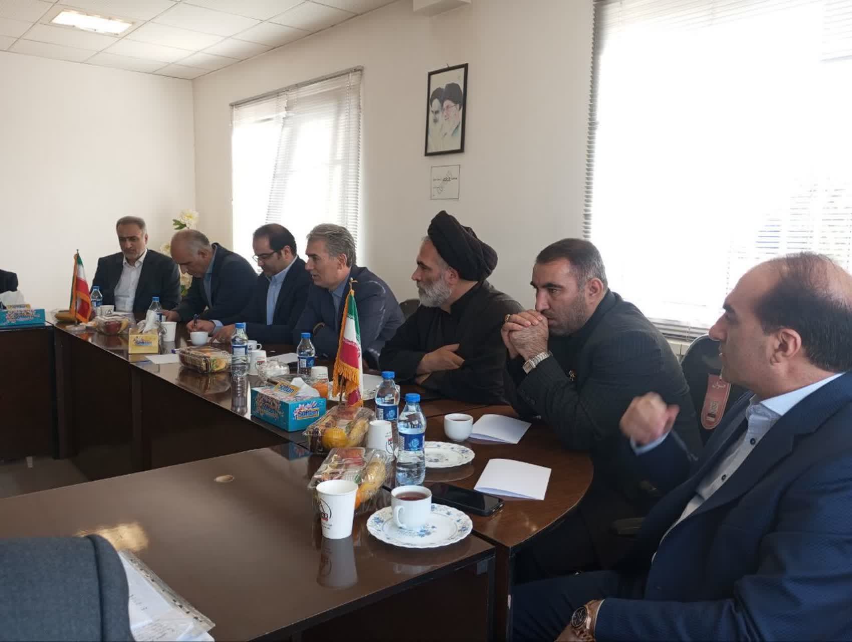 🔹 بازدید و جلسه معاون وزیر صمت در شهرک صنعتی سلماس