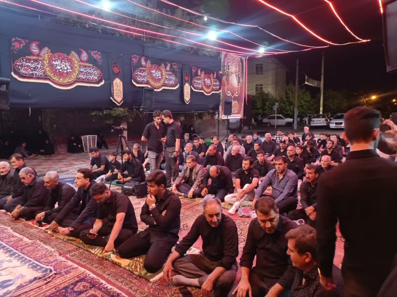 🔷 حضور فرماندار سلماس در مراسم عزاداری حضرت اباعبدالله الحسین (ع) در تازهشهر